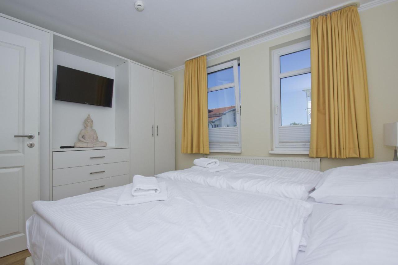 Mit Meerblick Und Balkon, Gratis Nutzung Vom Ahoi Erlebnisbad Und Sauna In Sellin - Meeresblick Fewo 24 Goehren  Exterior photo