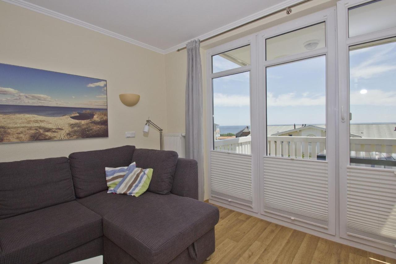 Mit Meerblick Und Balkon, Gratis Nutzung Vom Ahoi Erlebnisbad Und Sauna In Sellin - Meeresblick Fewo 24 Goehren  Exterior photo